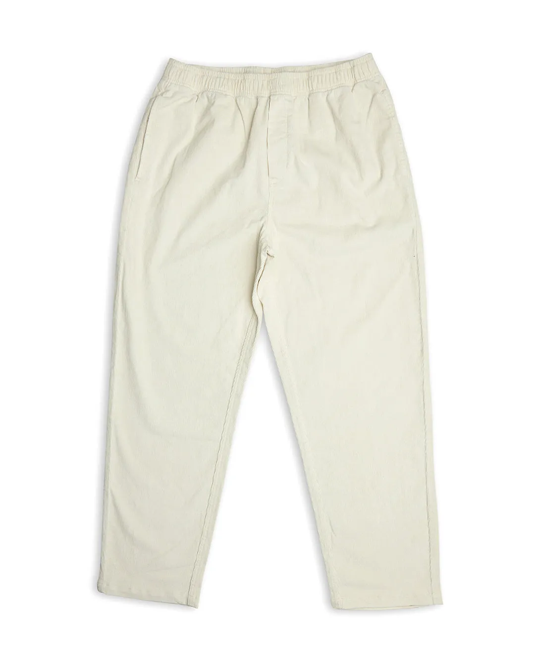 Infinity Cord Beach Pant - Dirty White