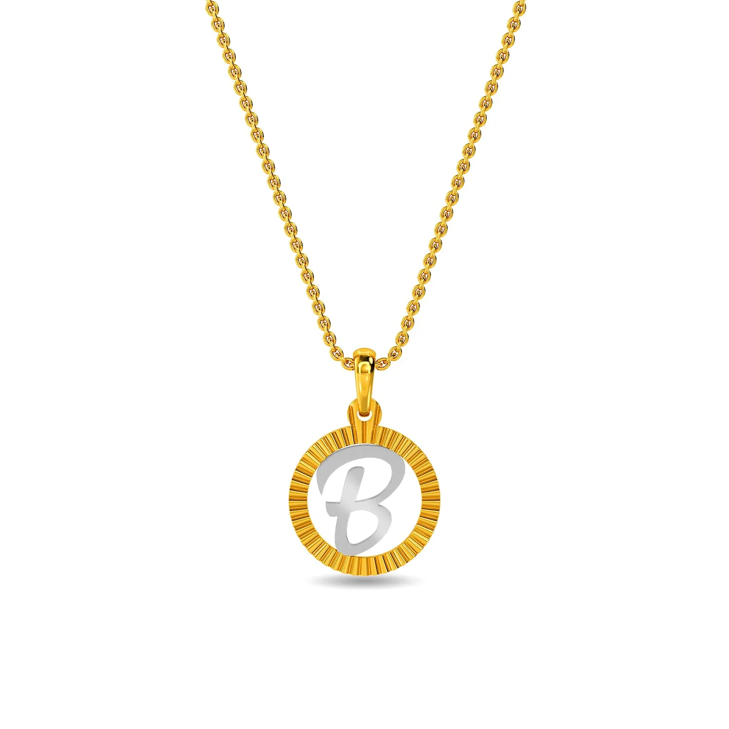 Initial B Pendant