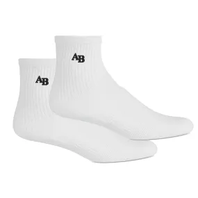 Initialed Crew Socks