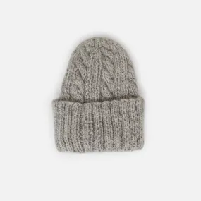 Inverallan for Colourway Cable Knit Beanie - Oatmeal