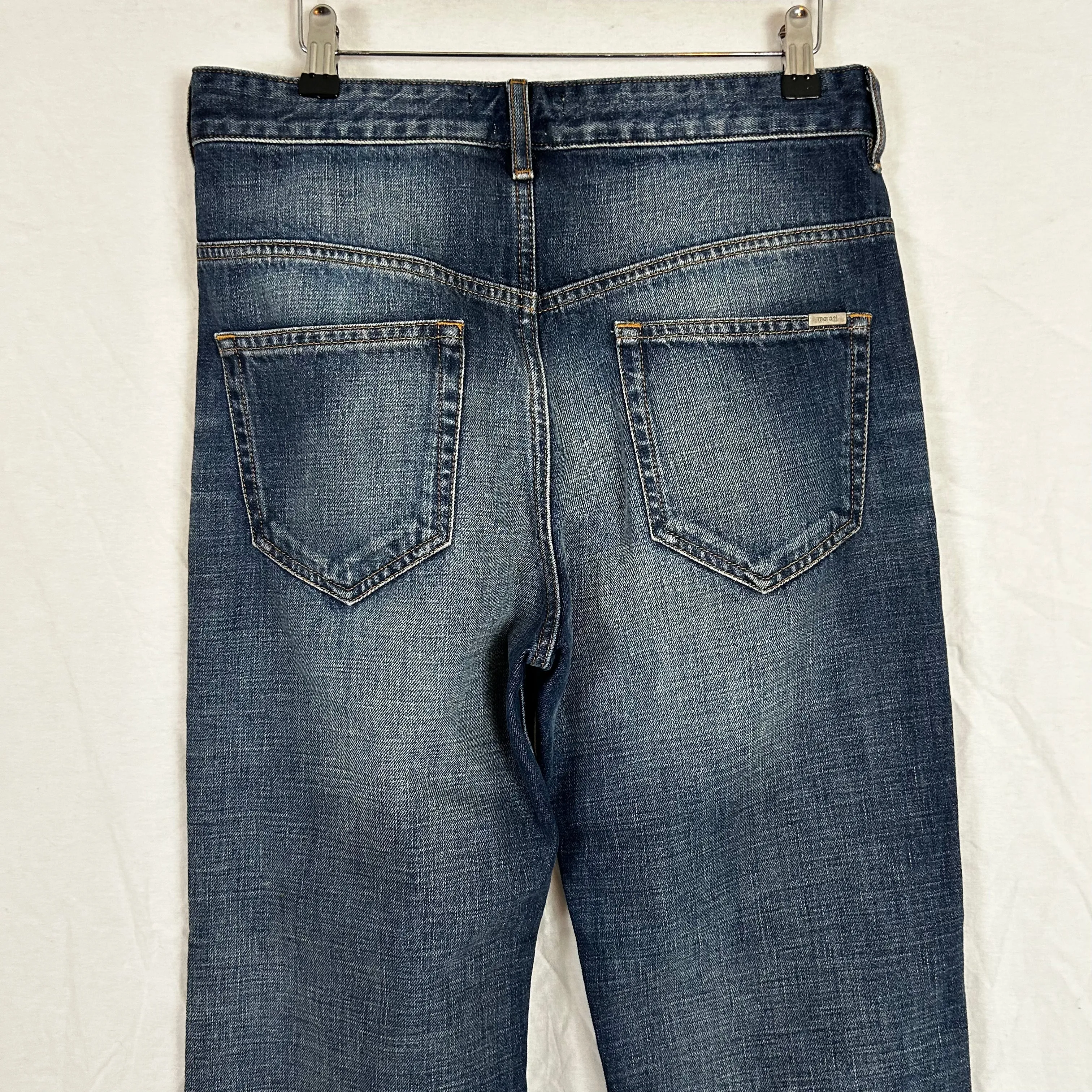 Isabel Marant Brand New 245 Vintaged Blue Belvira Jeans S