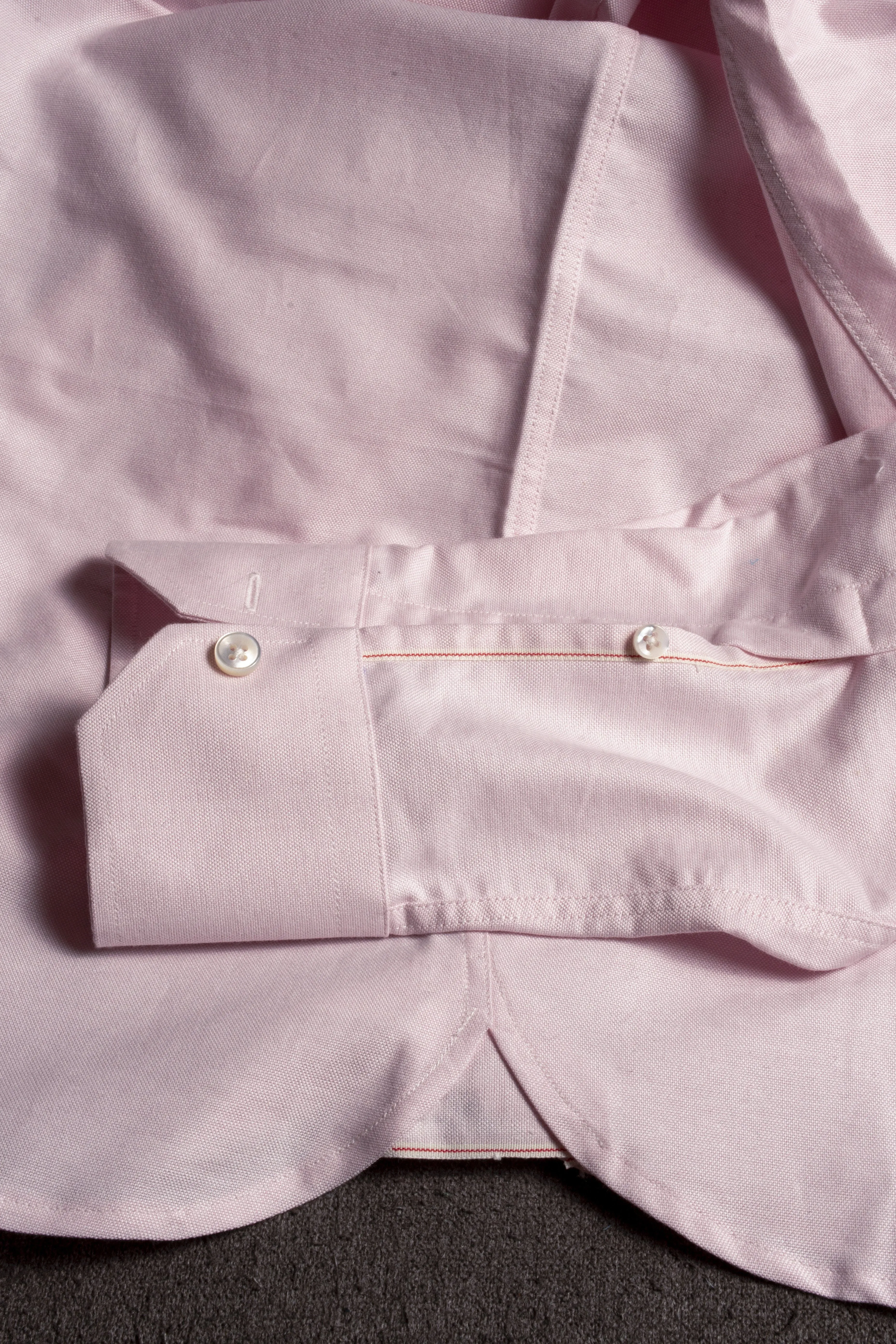 Japanese Baby Pink Oxford Selvedge Shirt