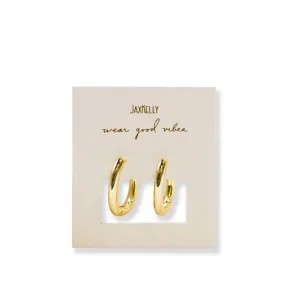 JAXKELLY | Medium Rectangle Hoops