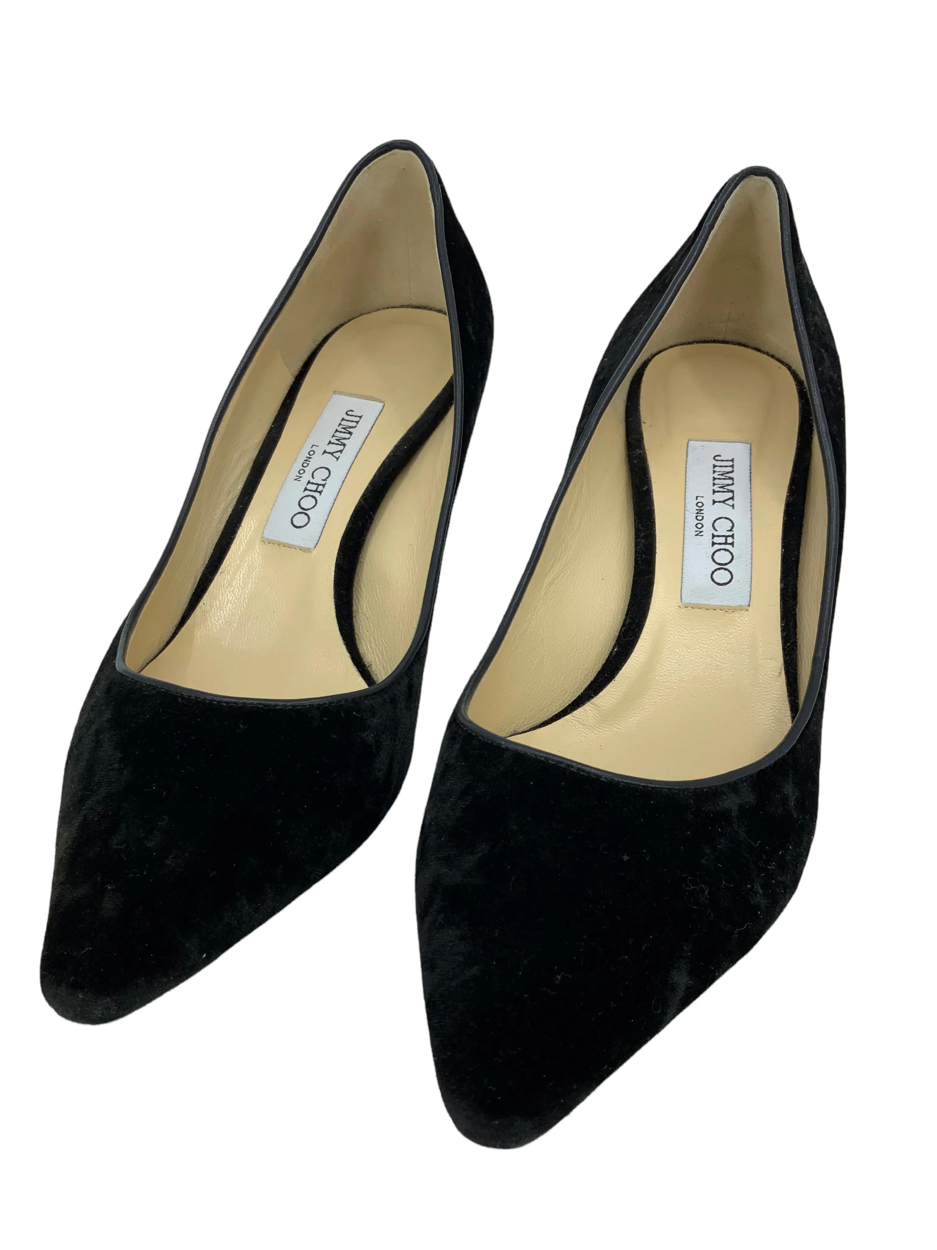 Jimmy Choo Romy Velvet Pumps Size 8