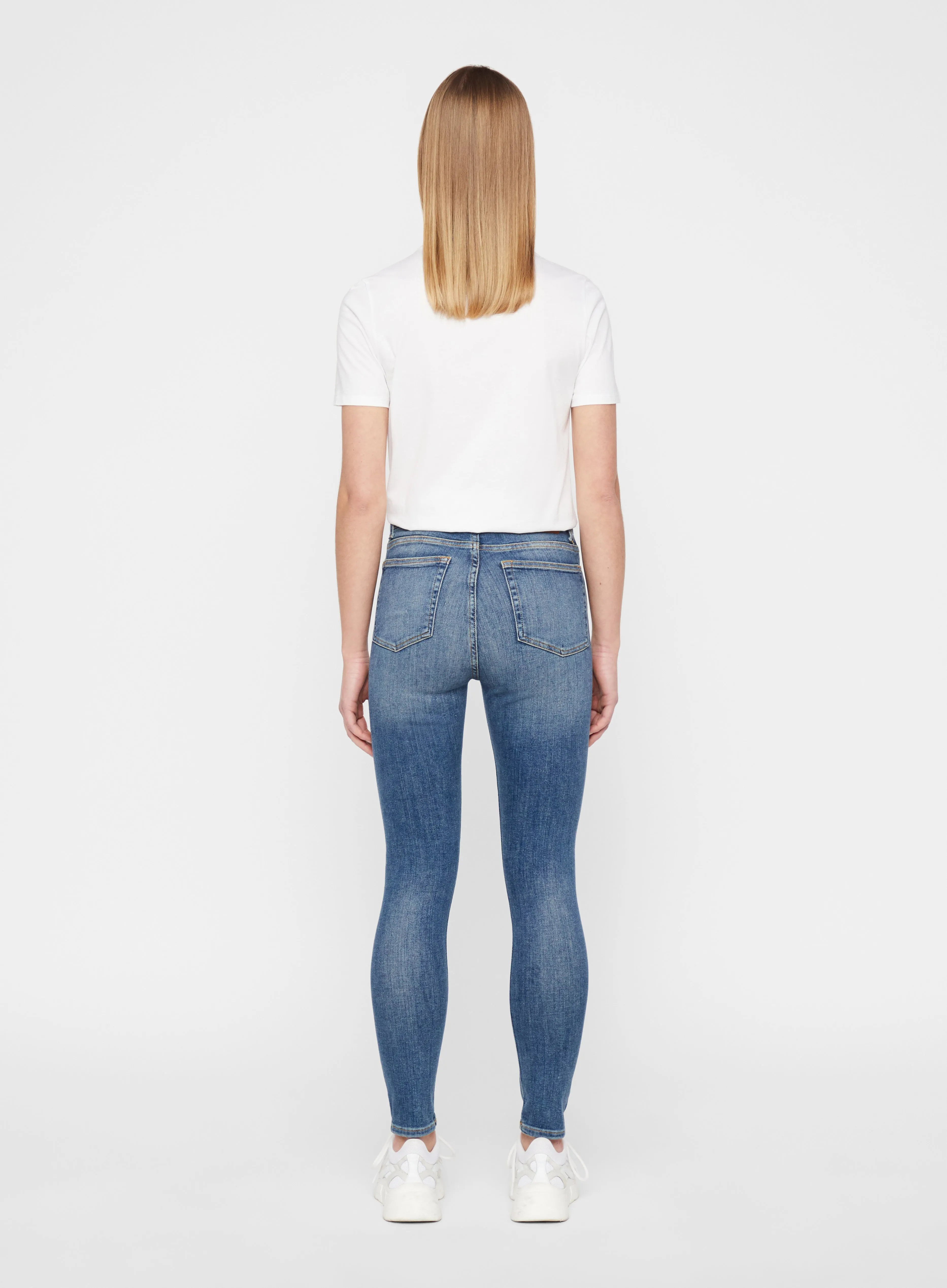 J.Lindeberg Womens Uma-Active Indigo Jeans - LIGHT BLUE