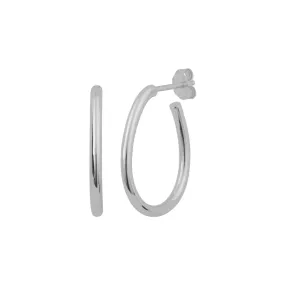 Jocelyn Hoops - Silver