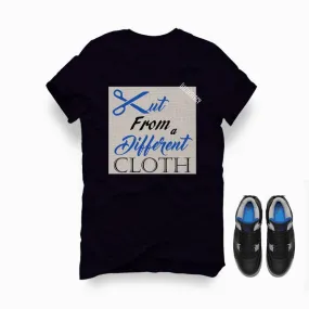 Jordan 4 Game Royal Black T Shirt (Cut from a different cloth)