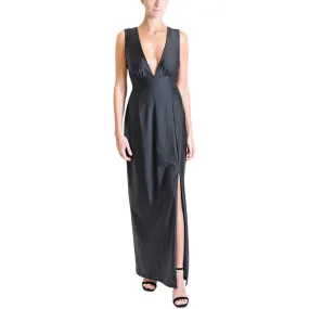 Julia Jordan Womens Satin Long Evening Dress