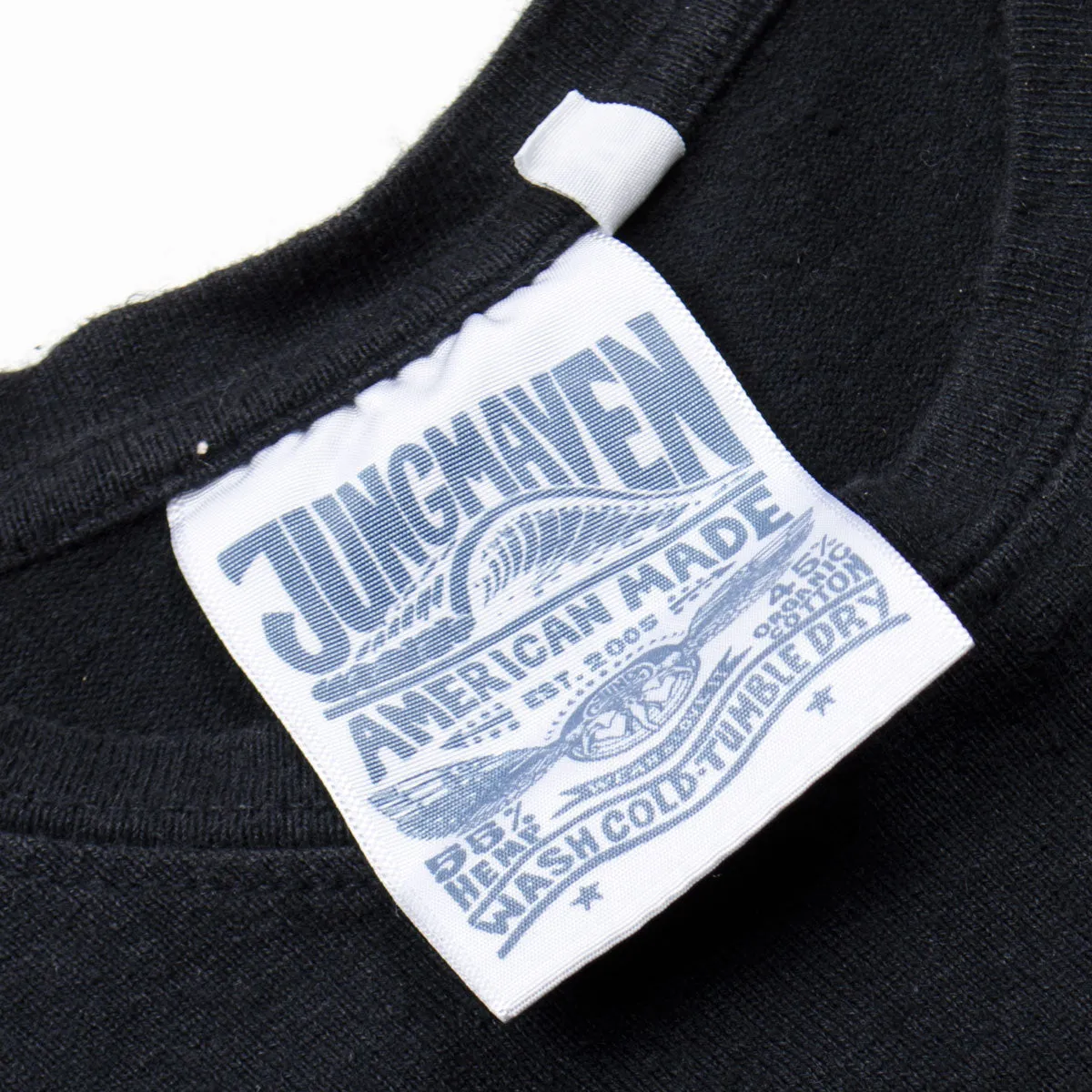 Jungmaven - Baja Pocket Hemp T-shirt 55/45 (7 oz) - Black