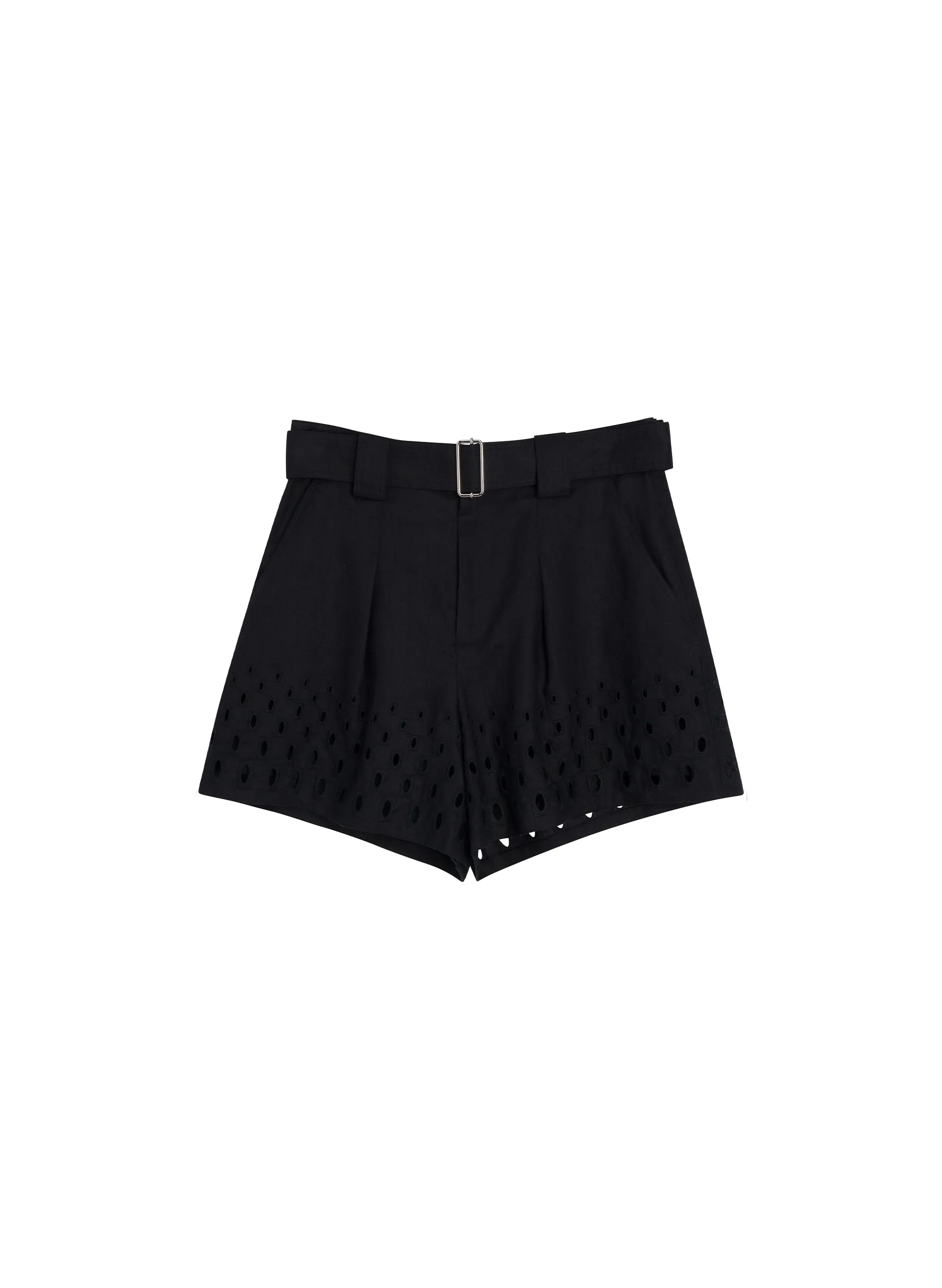 Kali Eyelet Linen Short