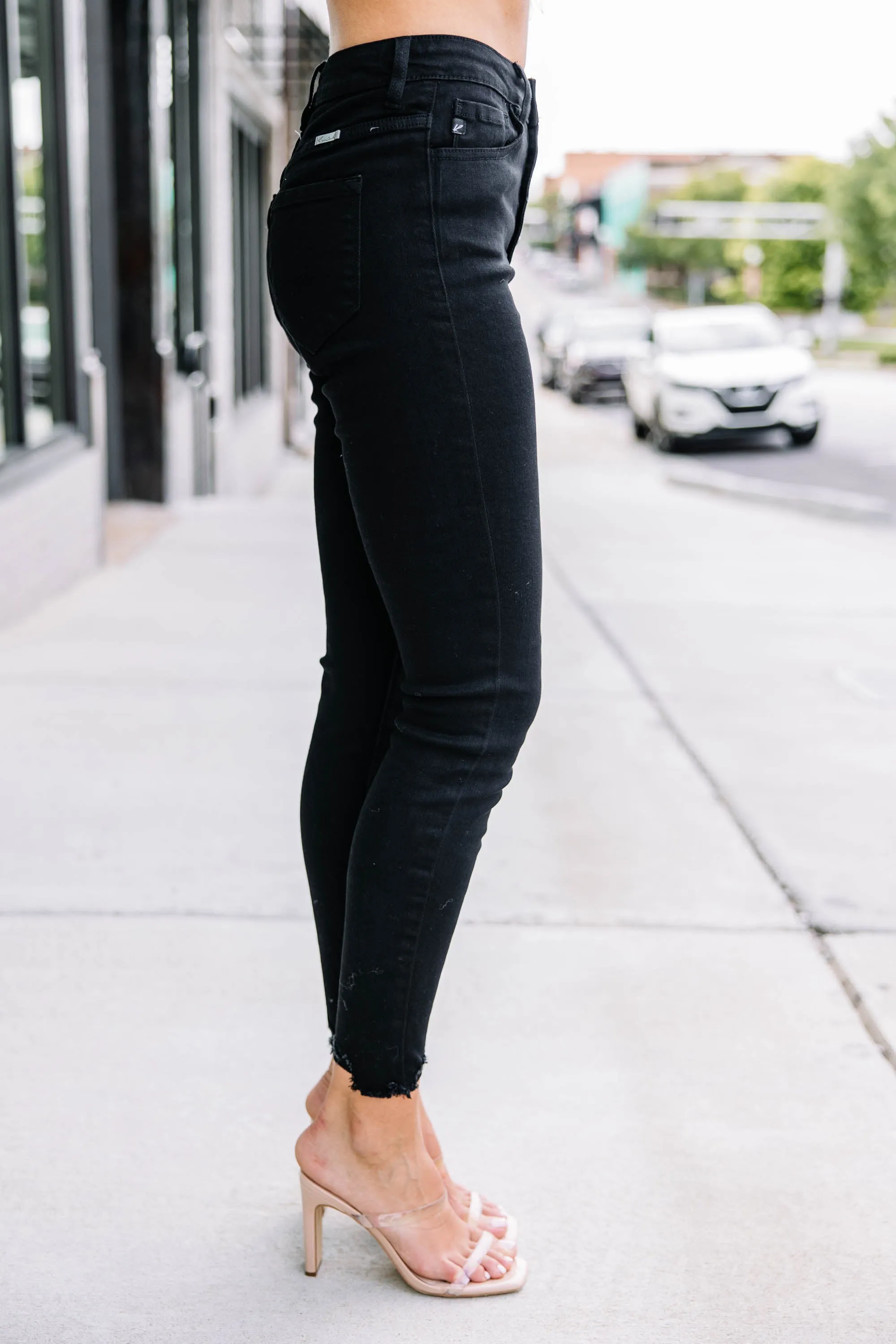 KanCan: Going Up Black High Waist Skinny Jeans