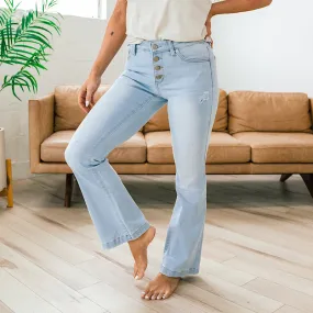 KanCan Jordan Mid Rise Flare Jeans - Petite