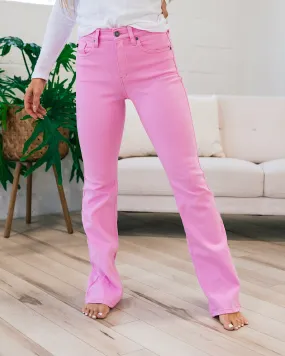 KanCan Love Me For Me Pink Bootcut Jeans