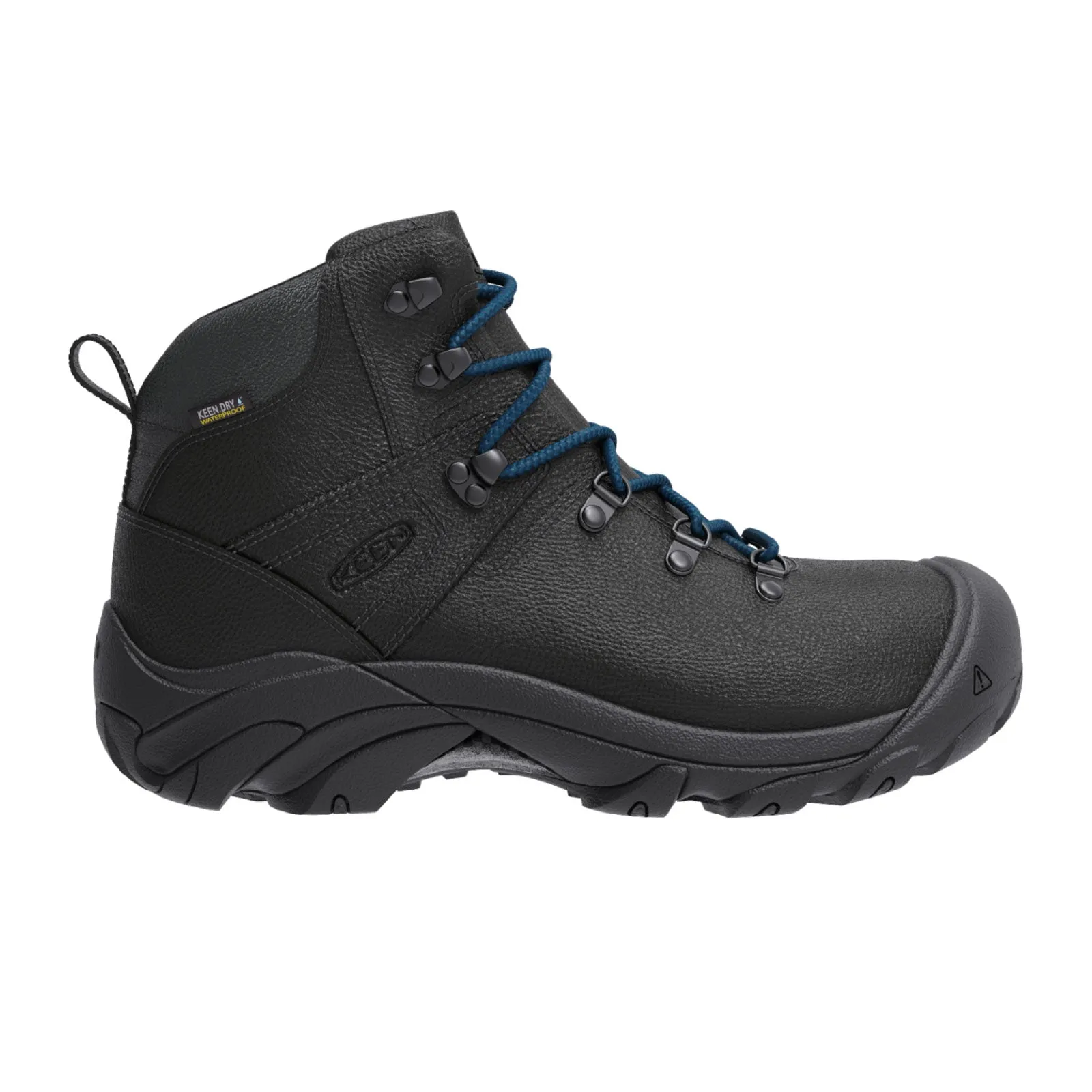 Keen Pyrenees Mid Hiking Boot (Men) - Black/Legion Blue