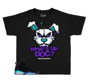 Kids Aqua 6 Shirt - Killa Rabbit - Black