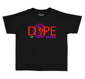 Kids Black Gloss 7 Shirt - DPE Kid - Black