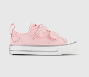 Kids Converse All Star 2Vlace Donut Glaze Vintage White