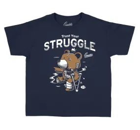 Kids Midnight Navy 3 Shirt - Struggle Breeds - Navy