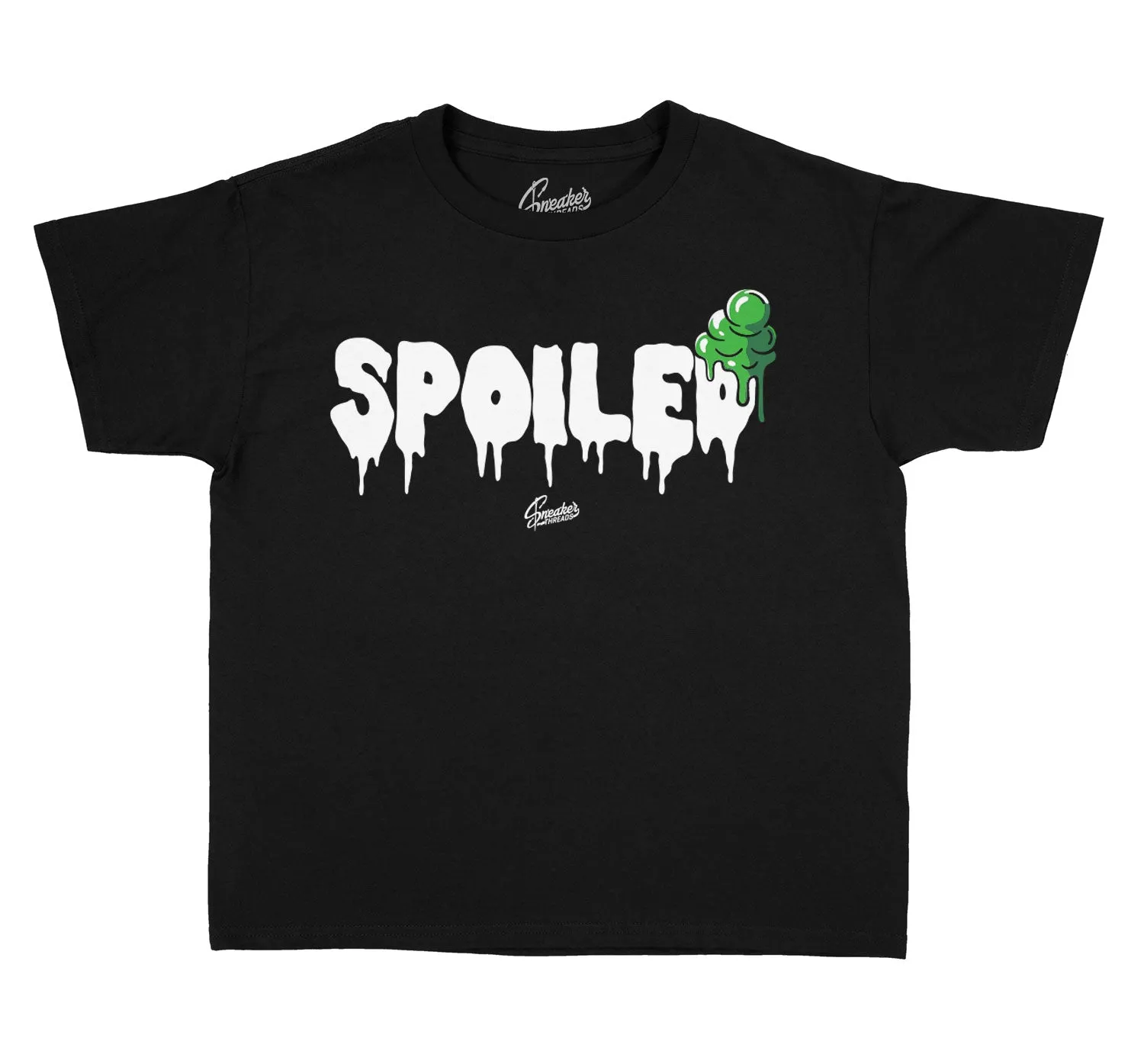 Kids Pine Green 3 Shirt - Greatness - Black