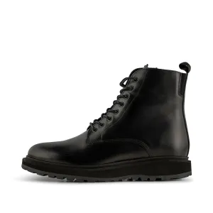 Kite lace-up leather - BLACK