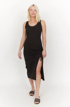 Kylie Paige Zoey dress, long ribbed