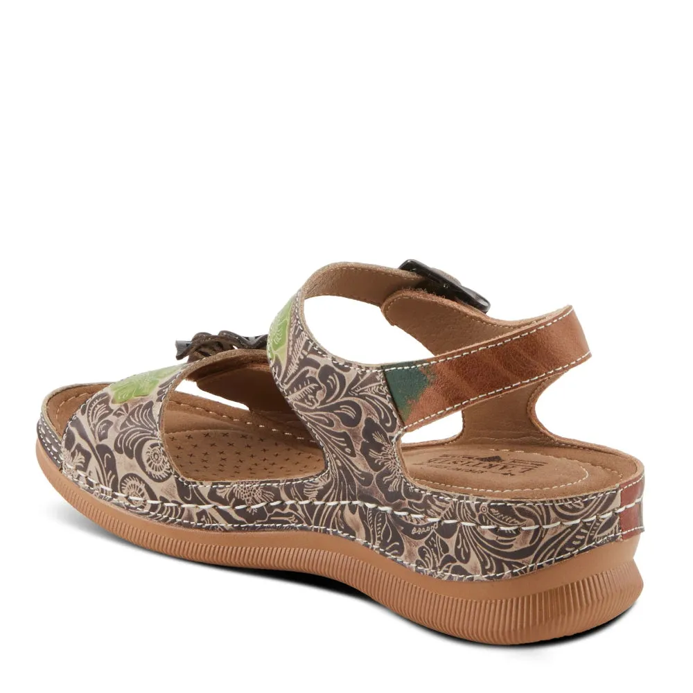 L'Artiste By Spring Step Women's Jenella - Brown Multi