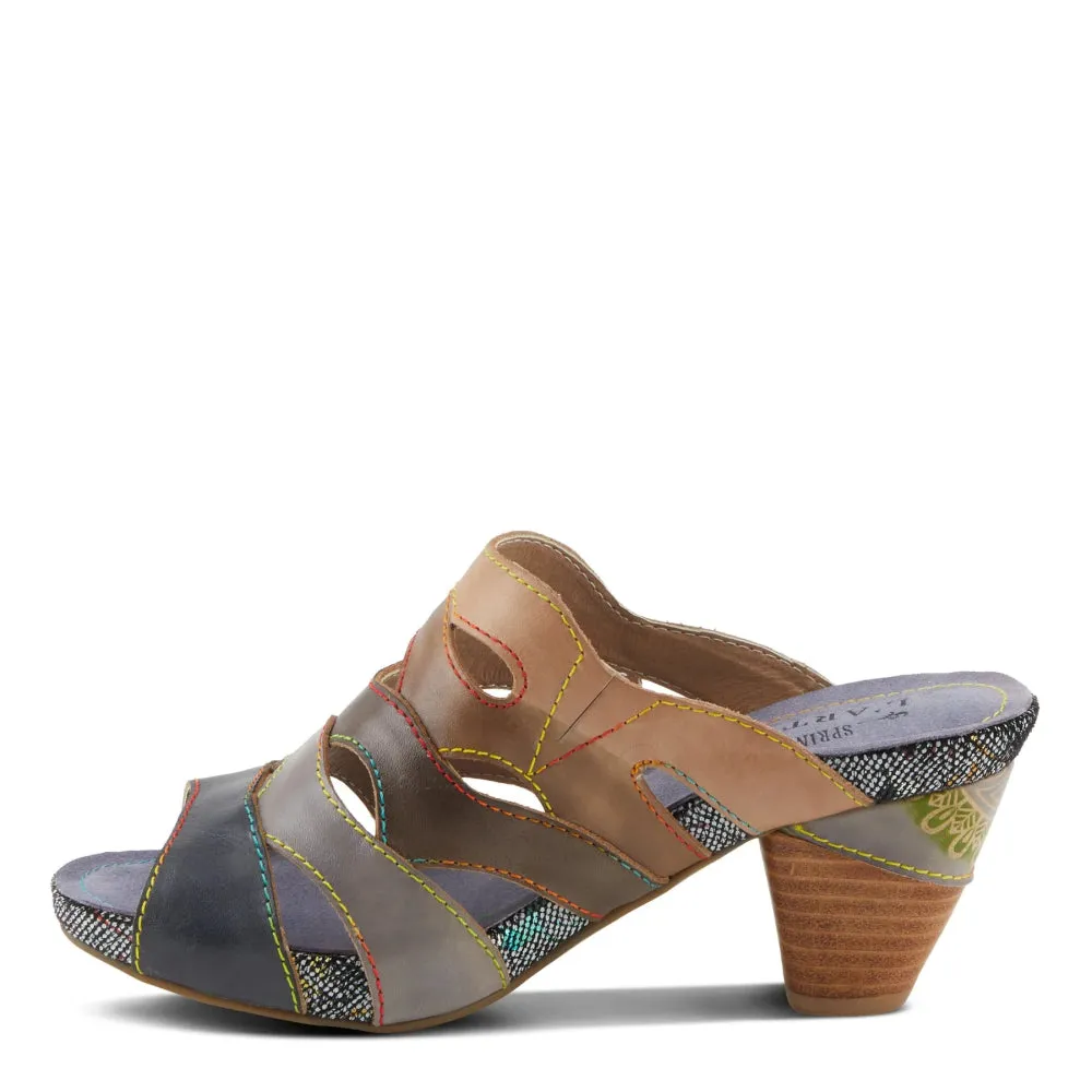 L'Artiste By Spring Step Women's Pita - Black Multi