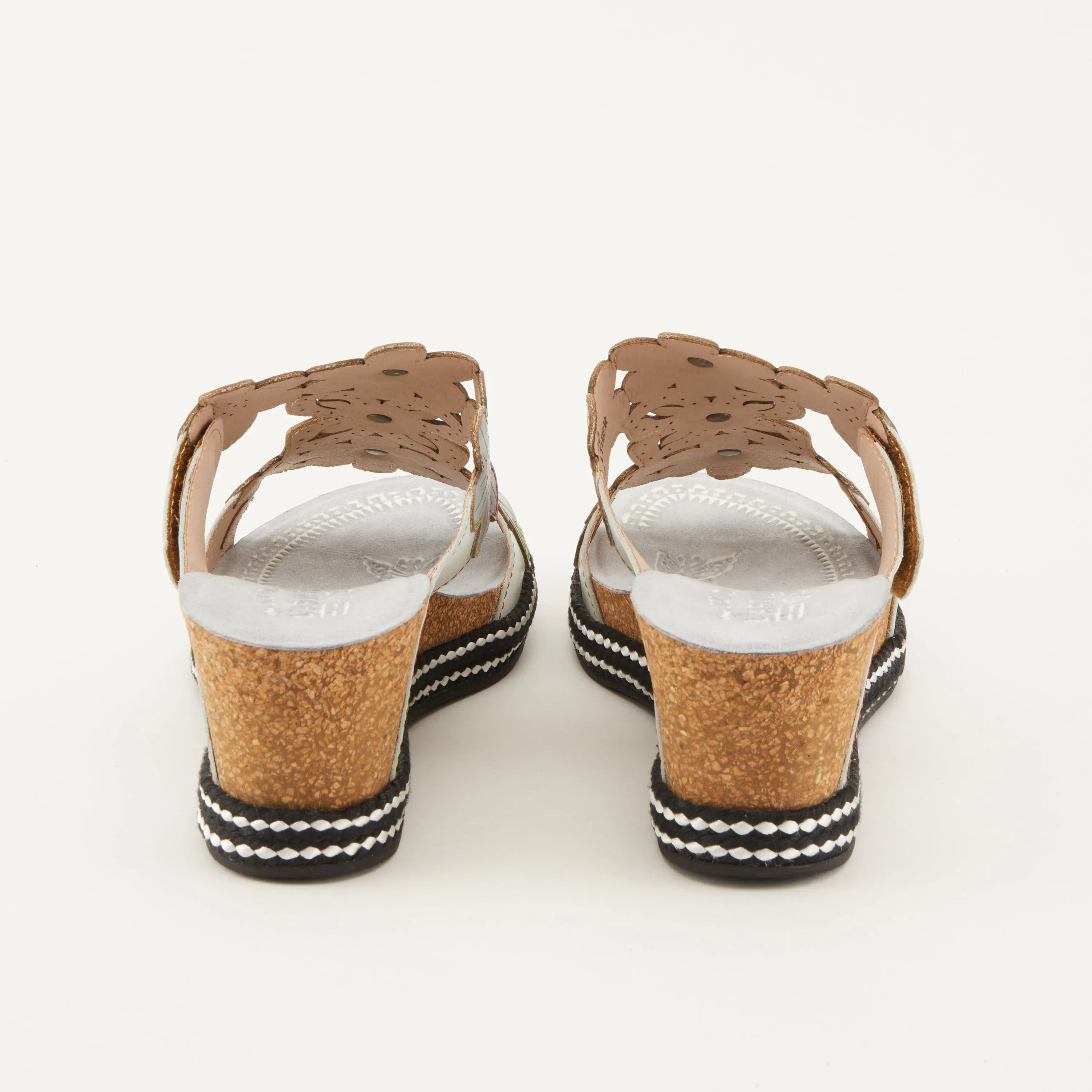 L'ARTISTE DAMOUR SLIDE SANDALS