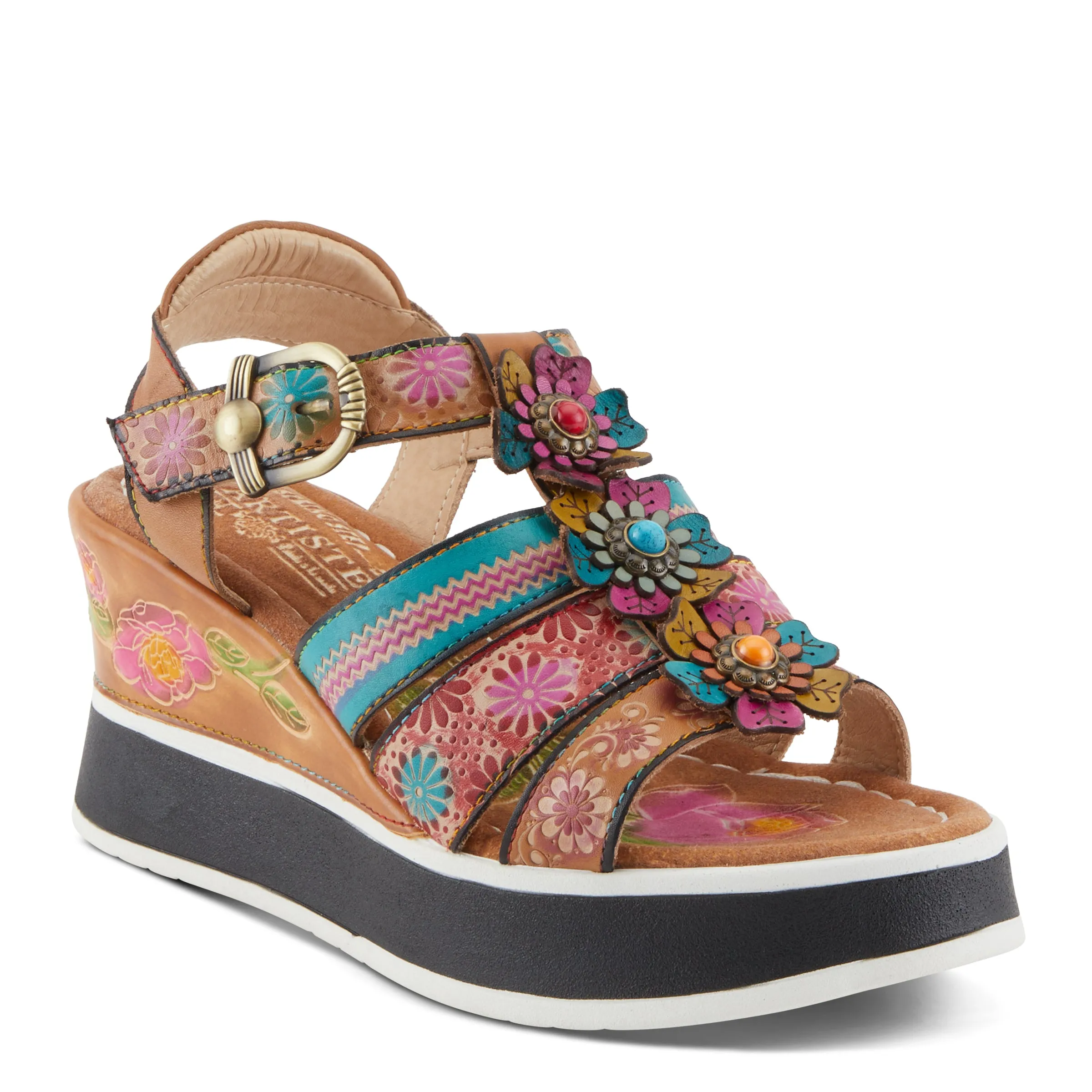 L'ARTISTE FLORALBLOOM SANDALS