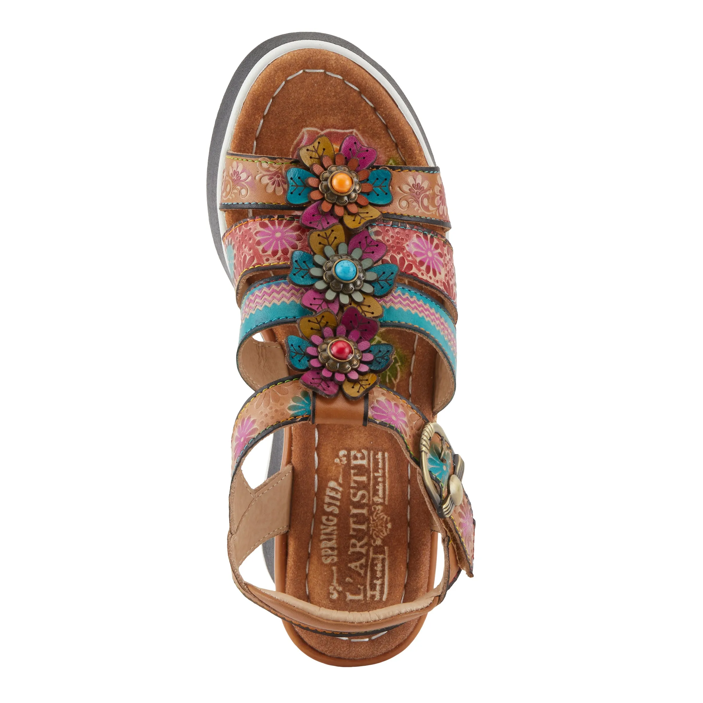 L'ARTISTE FLORALBLOOM SANDALS