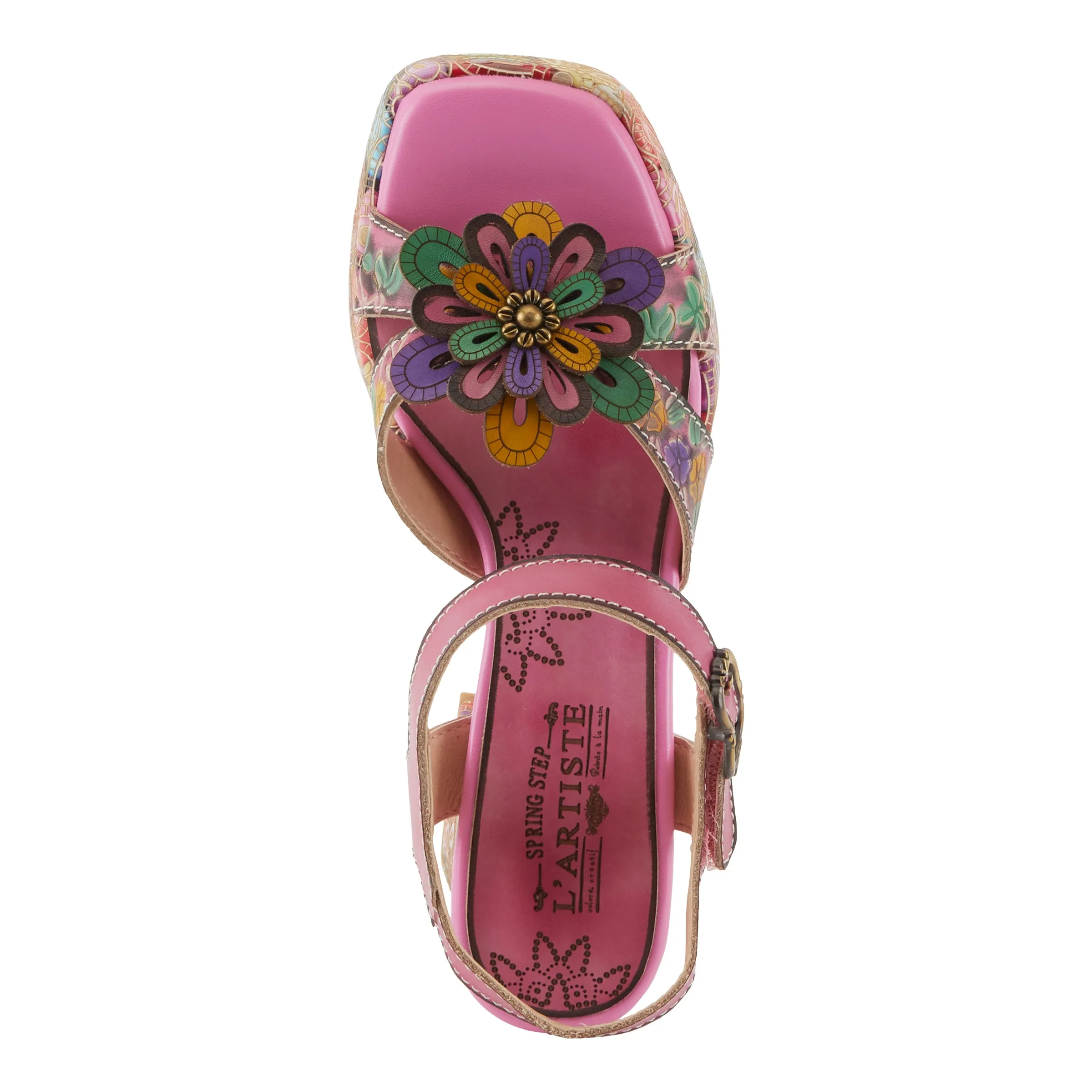 L'ARTISTE REFLECTIVE SANDALS