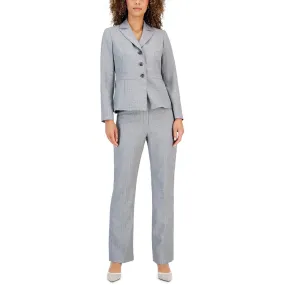 Le Suit Womens Plus Woven 2PC Pant Suit