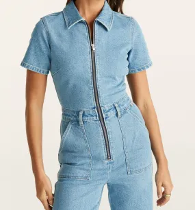 Lee Grace Boilersuit | Brooklyn Blue