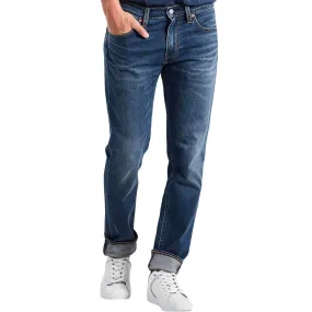 Levis 511 Slim Fit Jeans for Men - Mid Blue Caspian - Stylish, Comfortable Denim - Model 04511-3406