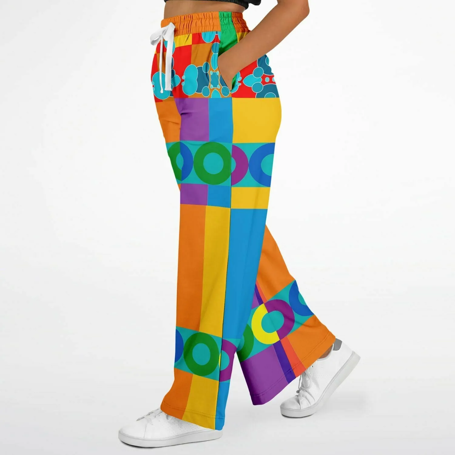 Life on Mars Eco-Poly Stretchy Phat Bellbottoms