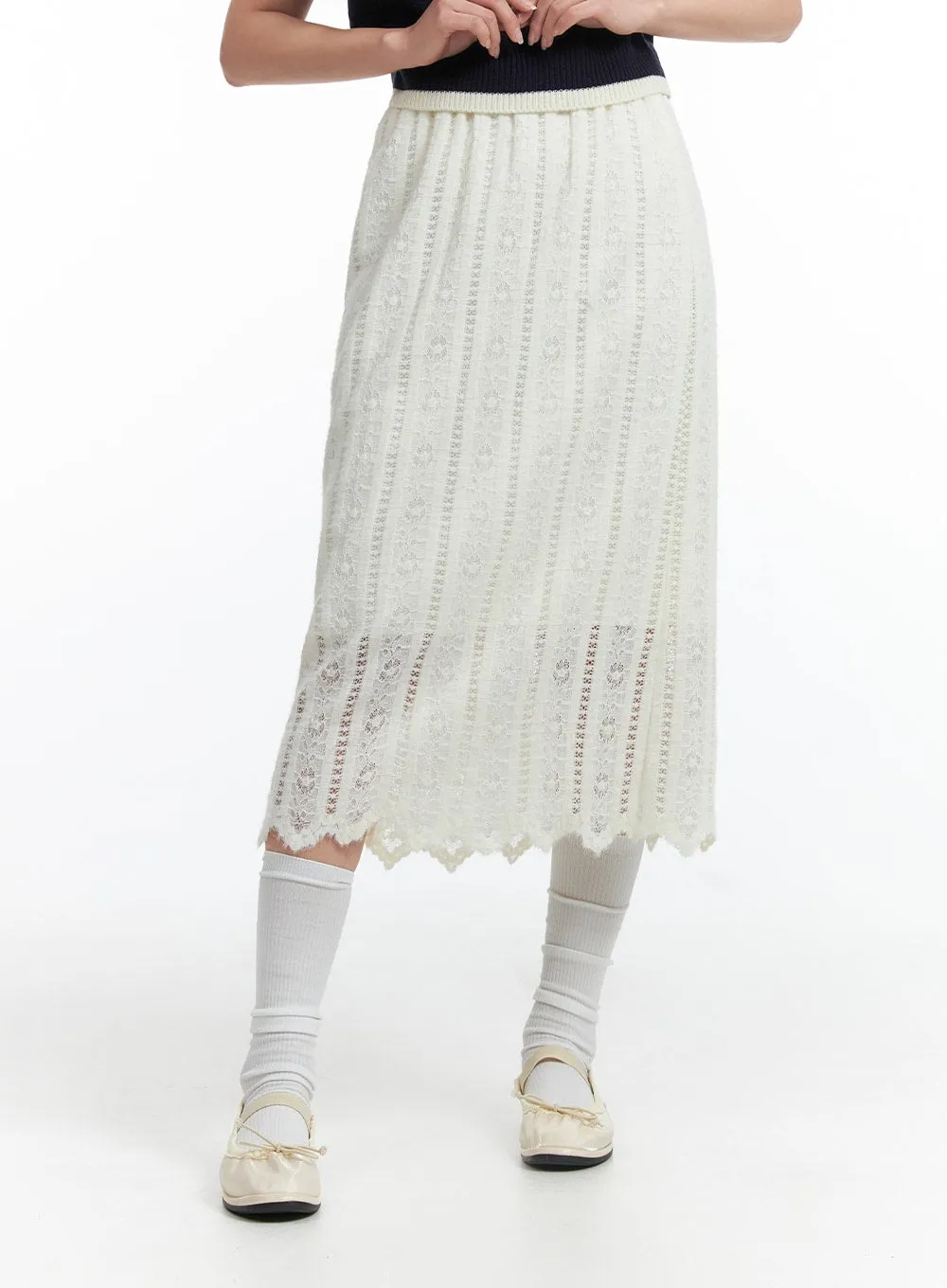 Long Laced Skirt OJ425