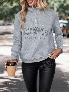 Los Angeles Print Women Sweatshirt