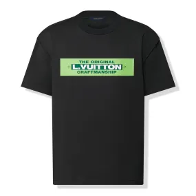 Louis Vuitton Craftmanship Black T Shirt