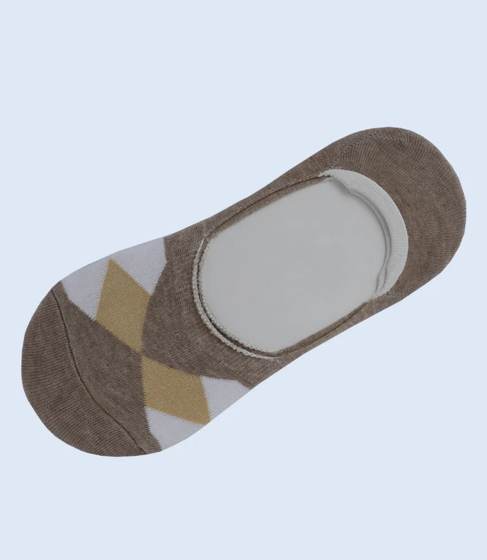 MA1615-BEIGE-No-show Socks For Men