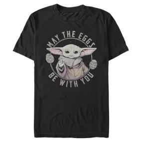 Mad Engine Star Wars The Mandalorian May the Eggs Men's T-Shirt