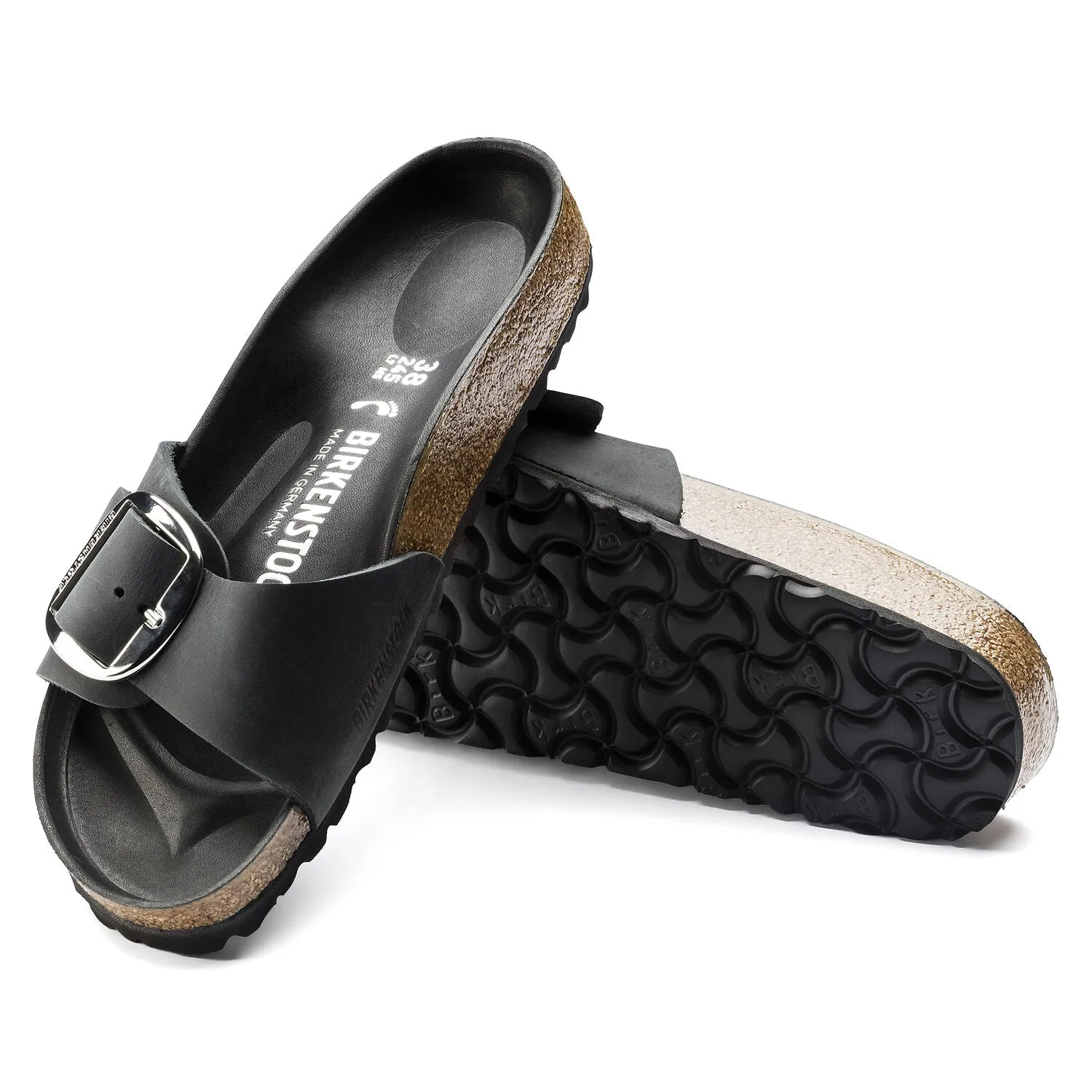 Madrid Big Buckle - Black