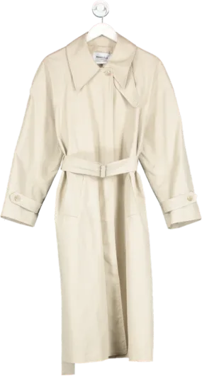 Marcela Beige Belted Trench Coat One Size