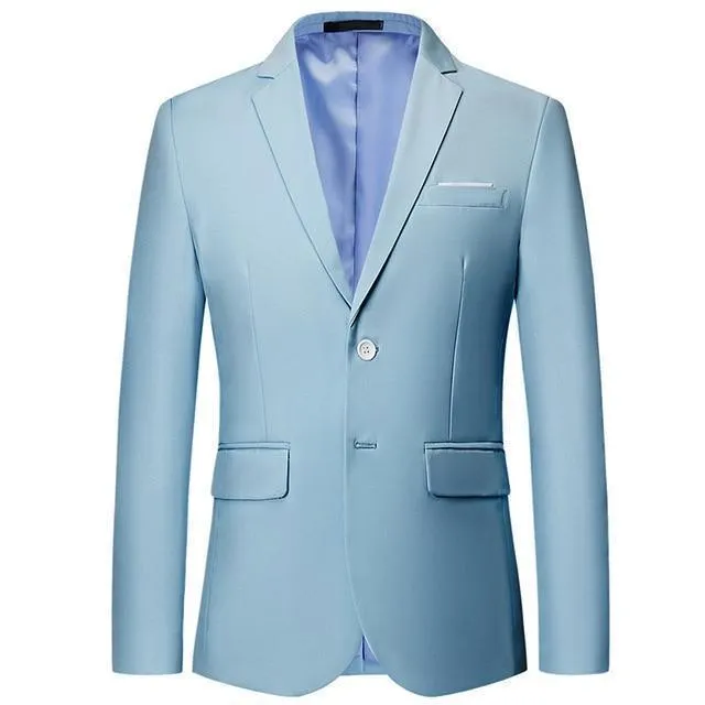 Men Blazer - 2-Button Formal Blazer