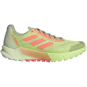 Men's Adidas Terrex Agravic Flow 2, Pulse Lime/Turbo/White, 10.5 D Medium