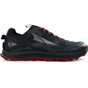 Men's Altra Lone Peak 6, Black/Gray, 8 2E Wide