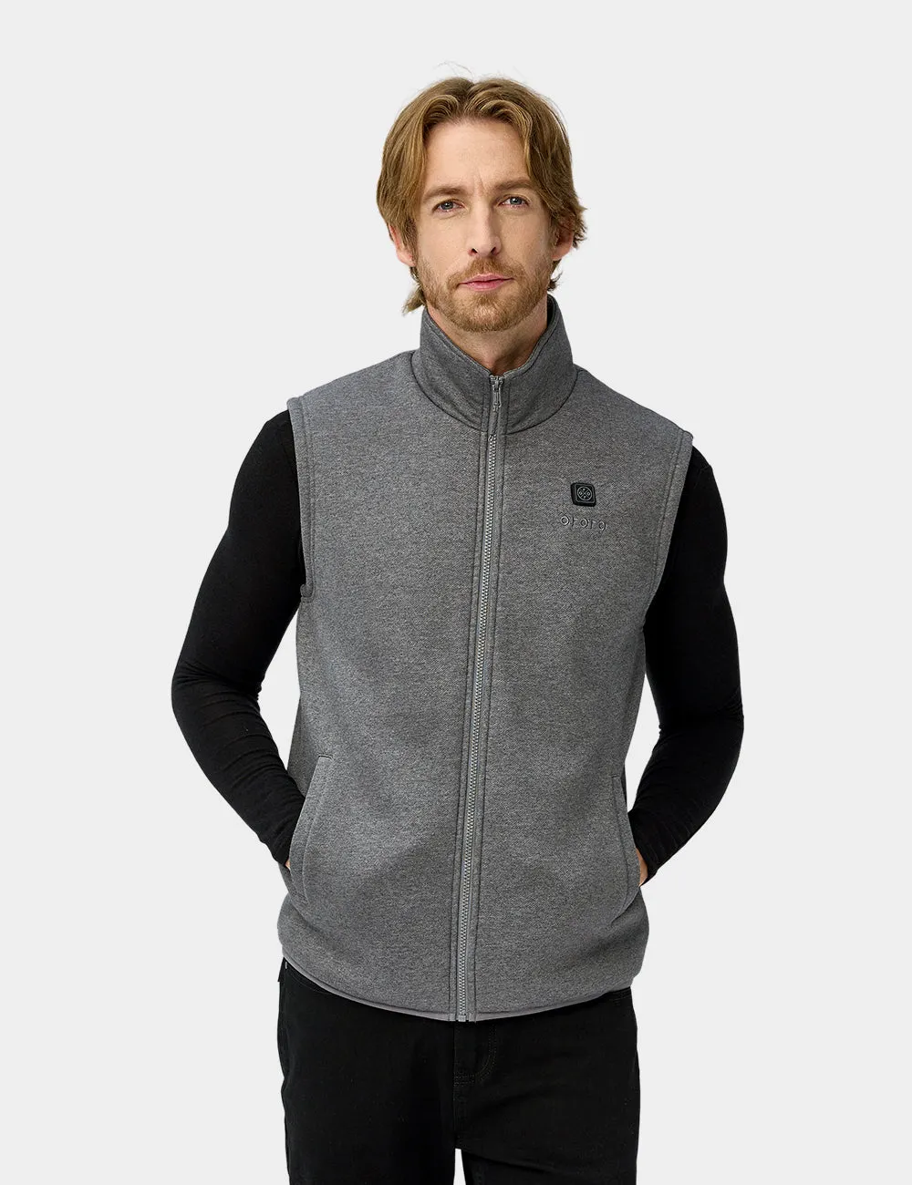 Men's Heated Fleece Vest - New Colours