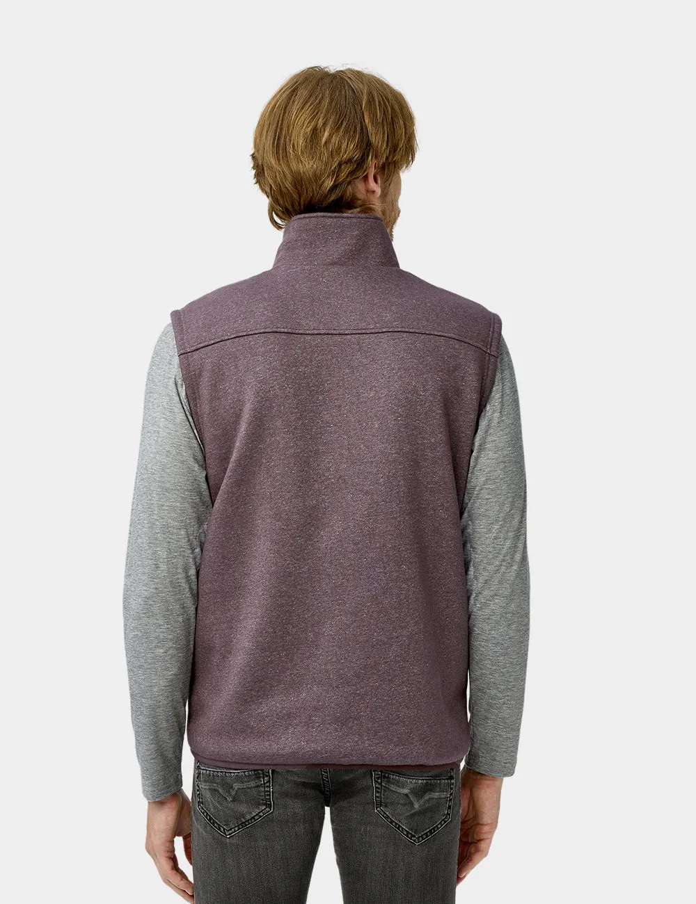 Men's Heated Fleece Vest - New Colours