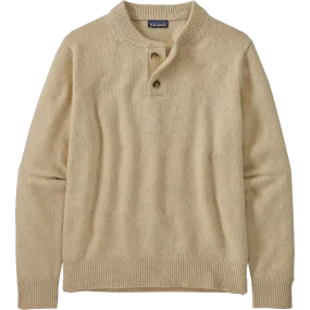 Men's Recycled Wool-Blend Buttoned Sweater