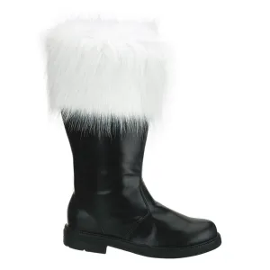 Men's Santa Boot W/ Fur Trim (SANTA-100)