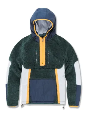 Mercer Half Zip Sherpa Hoodie (Terrain)